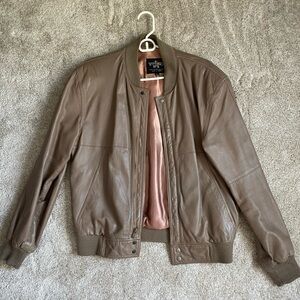 Italian Leather Jacket (sz. 40) - Vintage